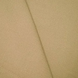 3 1/2 YD PC - Natural Beige Cotton Basketweave Home Decorating Fabric