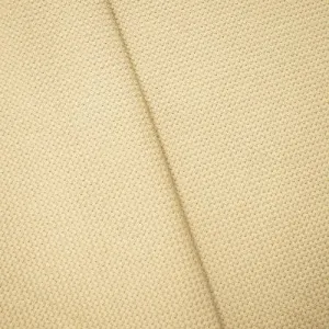 3 3/4 YD PC - Baked Beige Cotton Basket Dobby Home Decorating Fabric