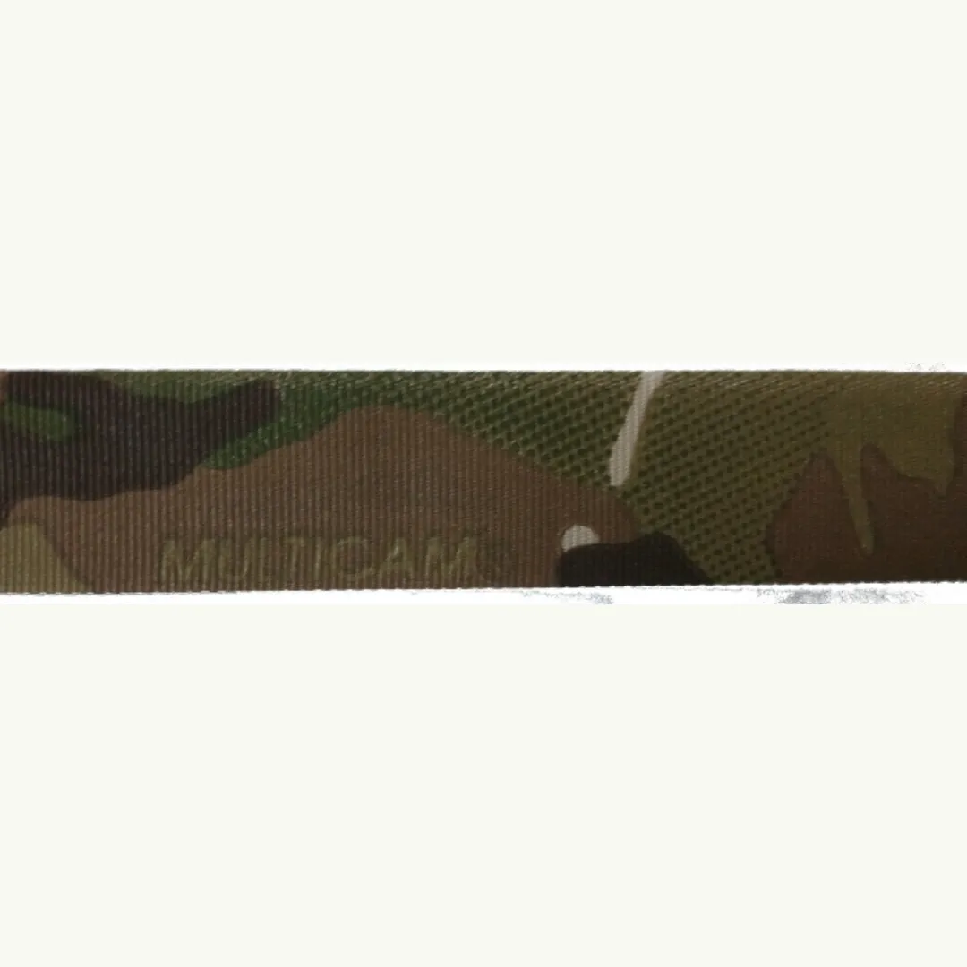 3/4" Grosgrain Ribbon - MultiCam (Sold per Yard)