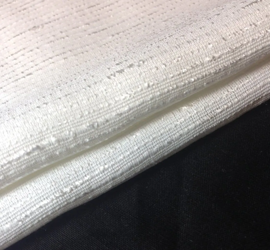 58" PFD White 100% Lyocell Tencel Blend Ripstop Woven Fabric By the Yard