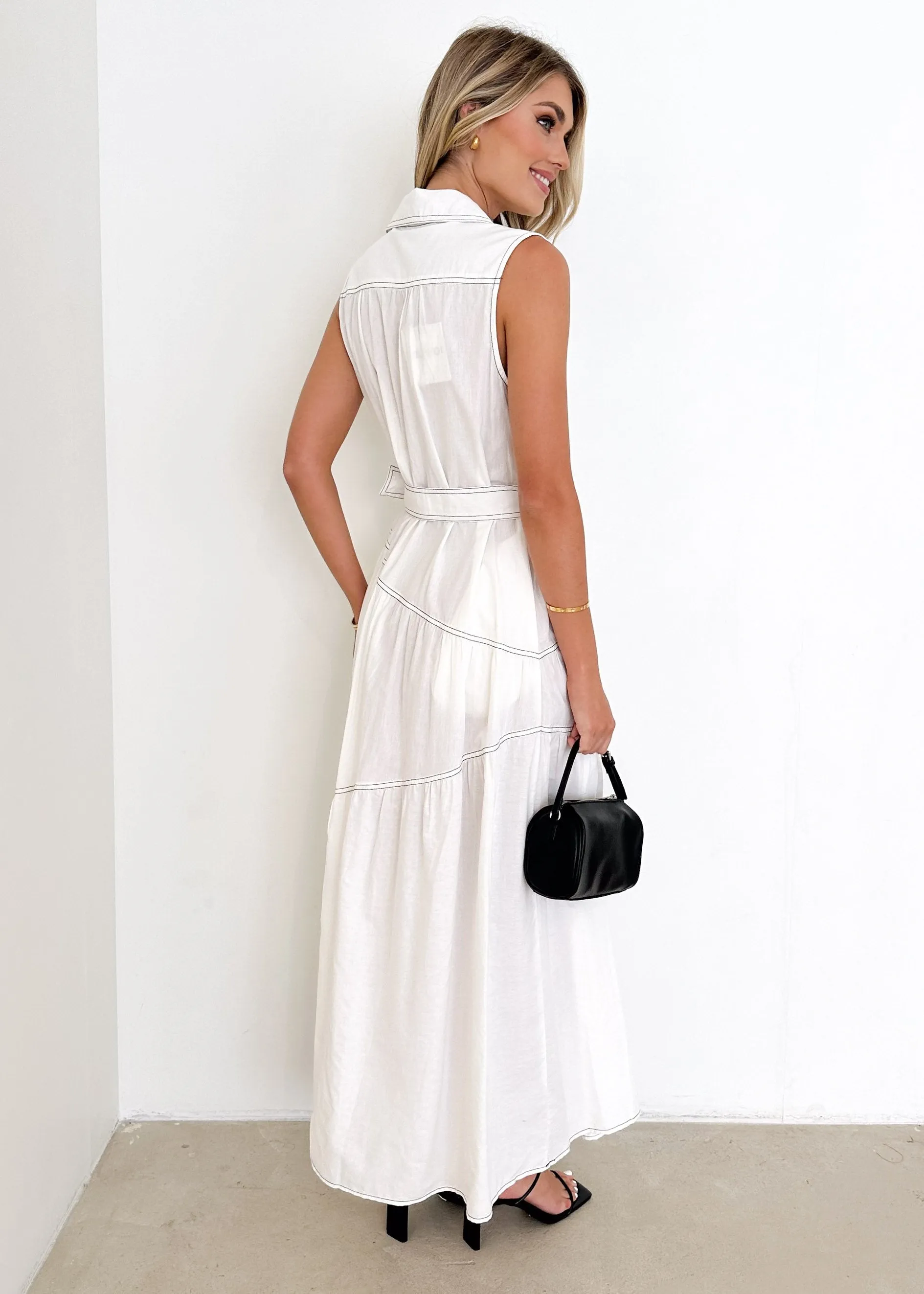 Adoria Maxi Dress - Off White