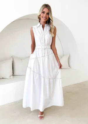 Adoria Maxi Dress - Off White