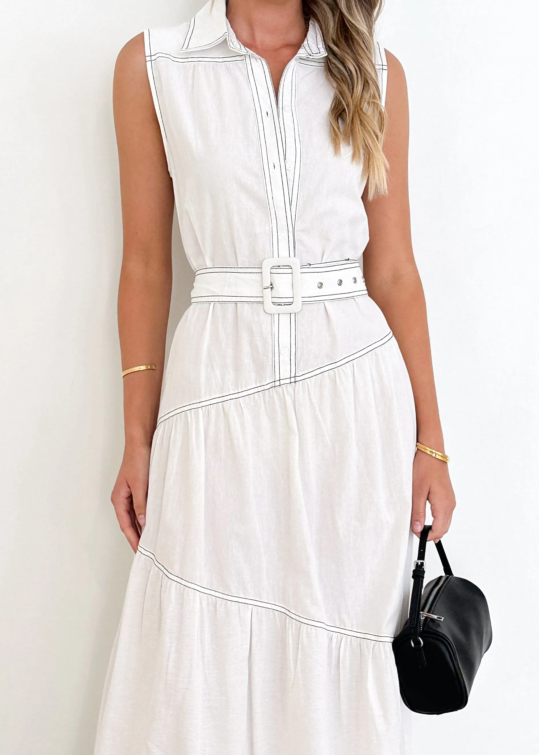 Adoria Maxi Dress - Off White