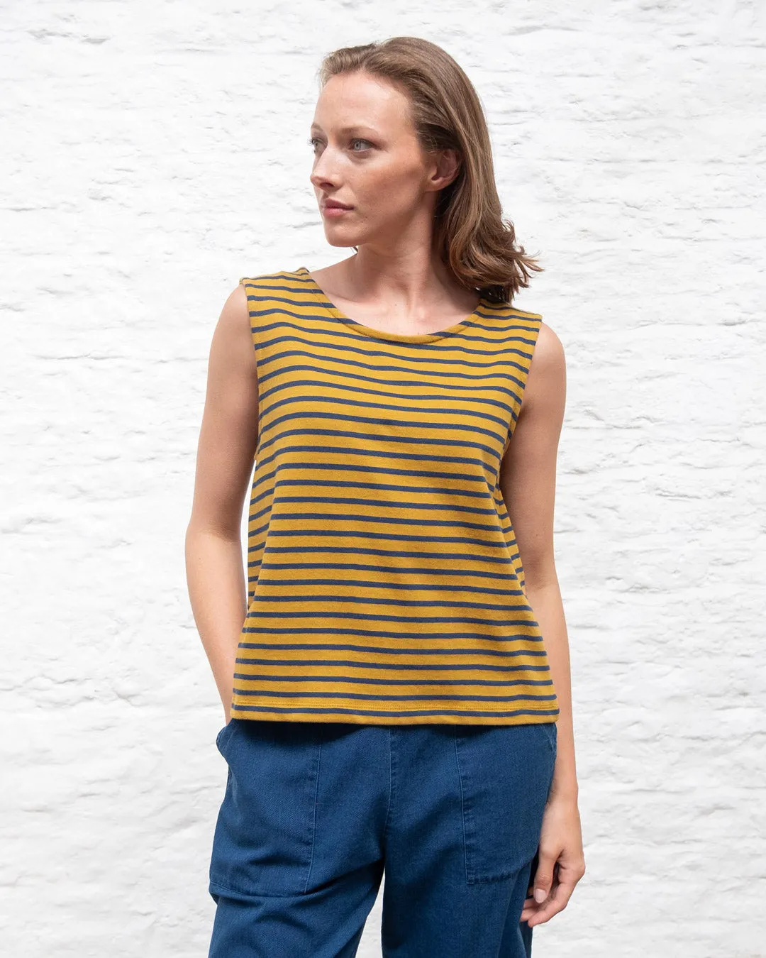 Alma Striped Top