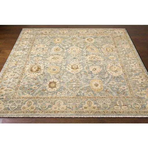 Anatolia Hand Knotted Brown, Sage & Beige Wool Area Rug -  Available in a Variety of Sizes