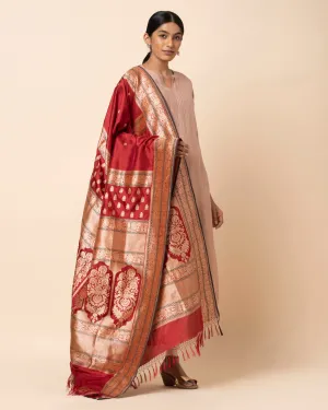 Bagh Kadwa Silk Dupatta