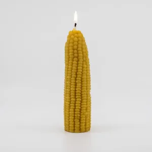 Beeswax Corn Cob Candle