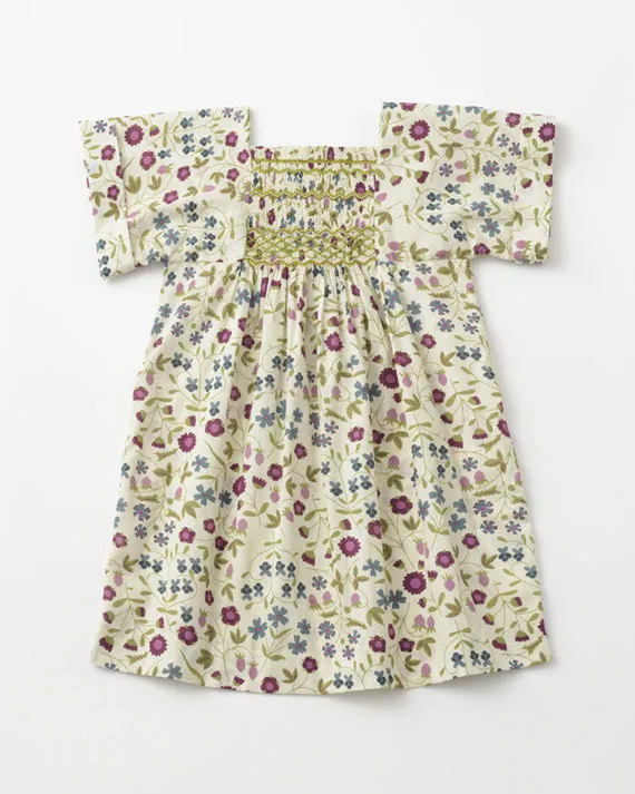 Bonpoint Liberty Smocked Paysanne Dress