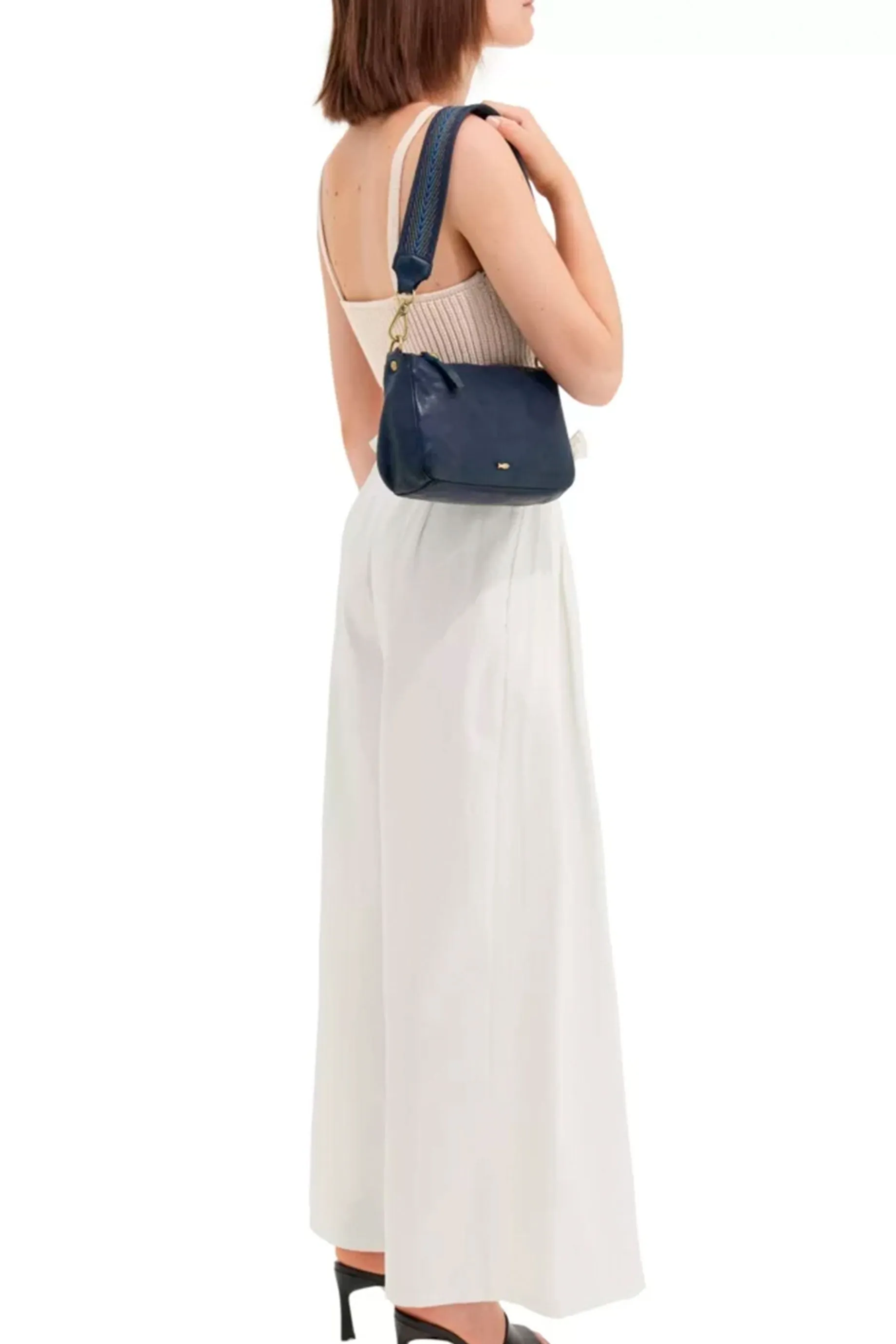 Campomaggi Soul Crossbody - Sapphire