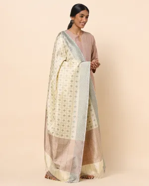 Chathur Kadwa Silk Dupatta