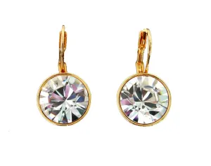 Cimber Designs Classic Swarovski GOLD Stud Earring