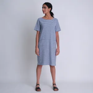 Classic Sailor Striped T-Shirt Dress