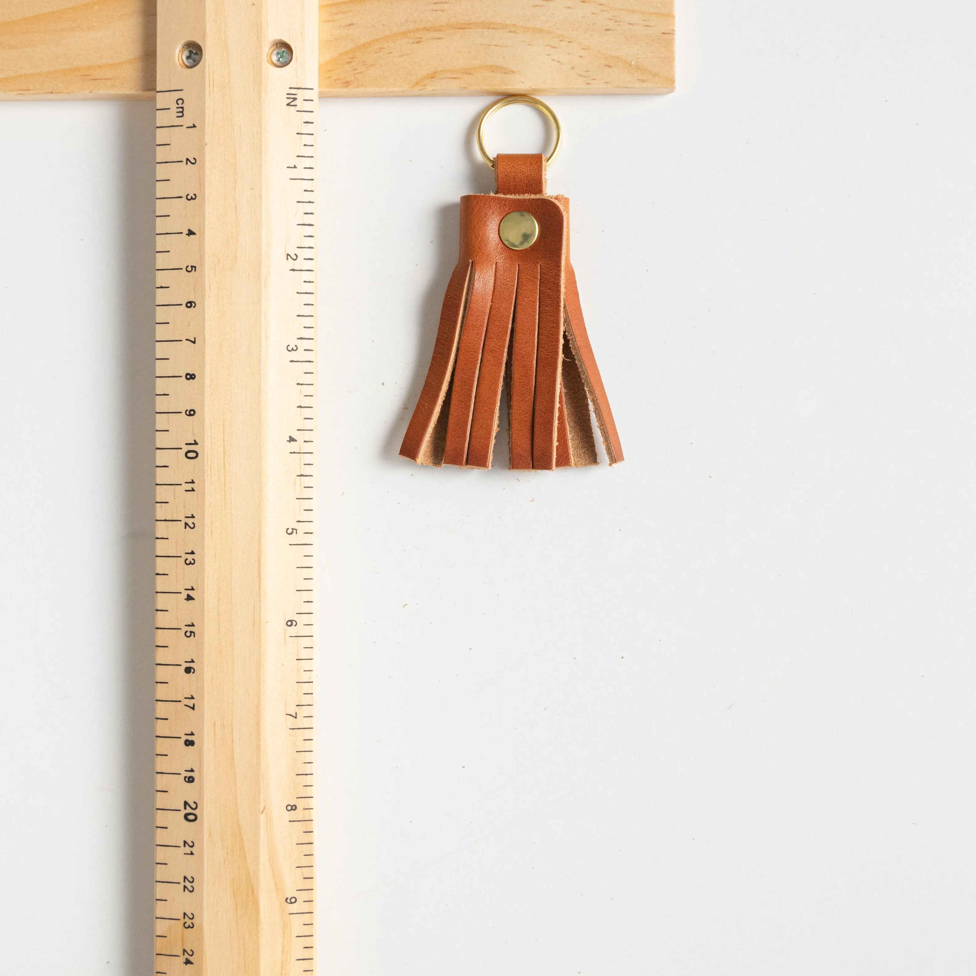 Crazy Horse Tassel Keychain