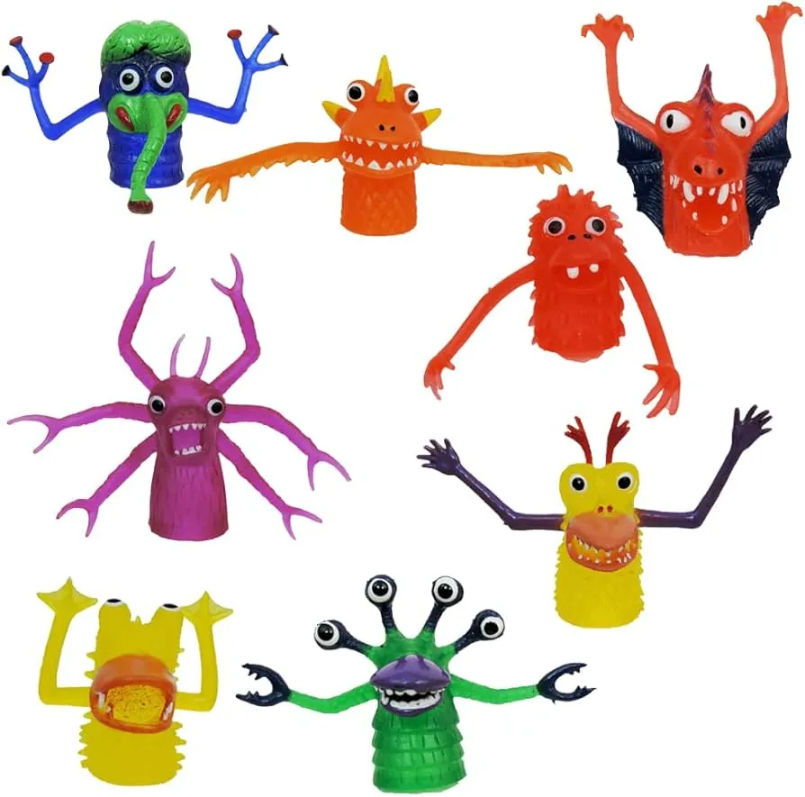 Finger puppet monster