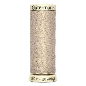 Gutermann Polyester Thread 100m #506 Sand