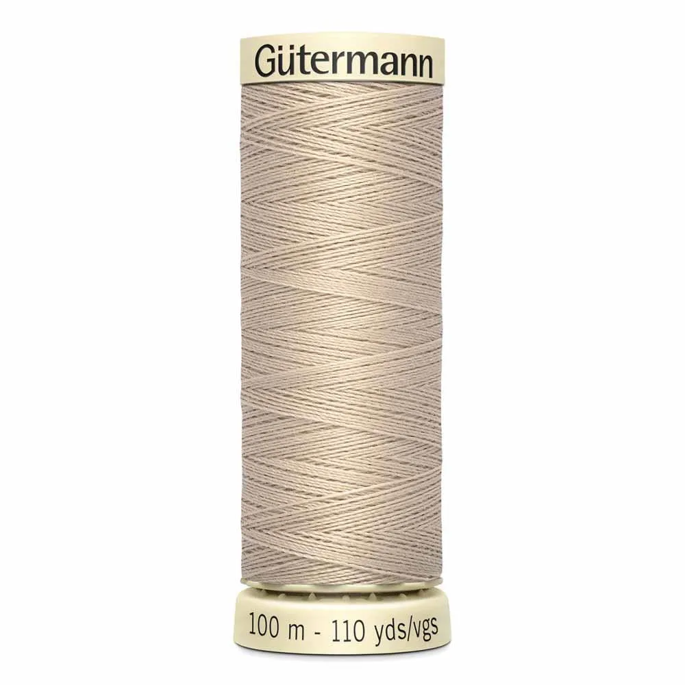 Gutermann Polyester Thread 100m #506 Sand