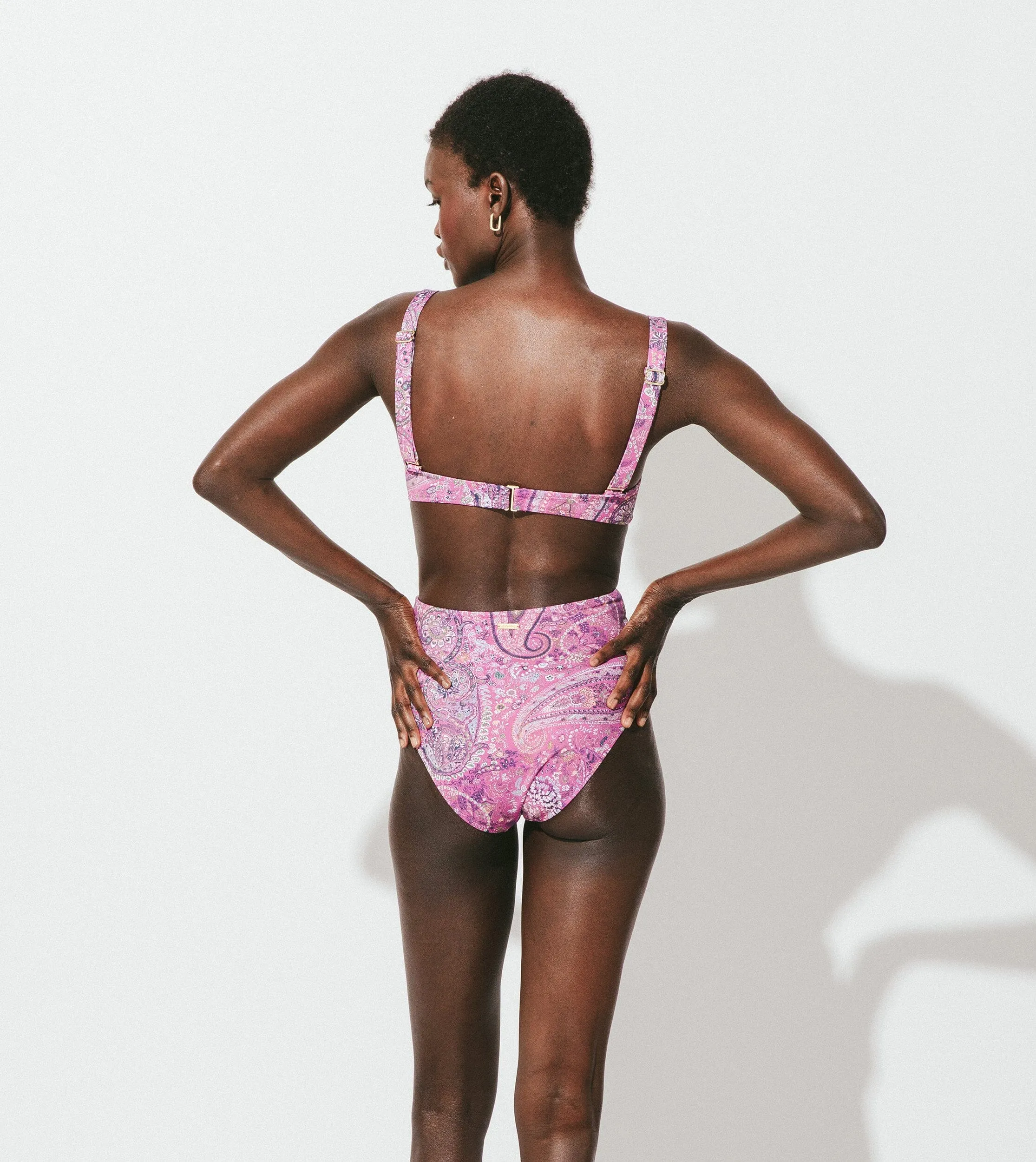 Juliana Bottom | Caymen Paisley Pink