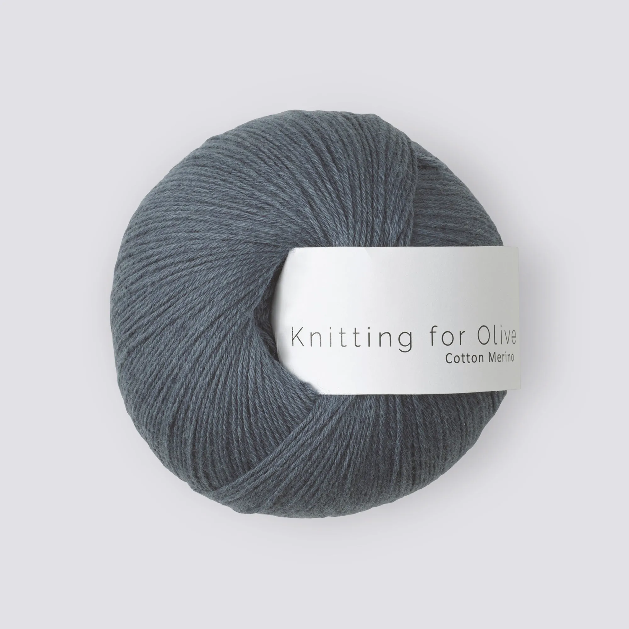 Knitting for Olive Cotton Merino - Støvet Blåhval