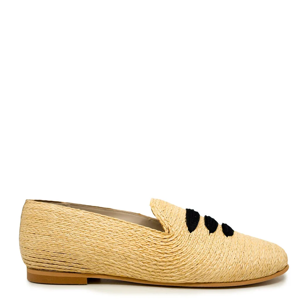 LMDI Rafia Ribbon Loafer