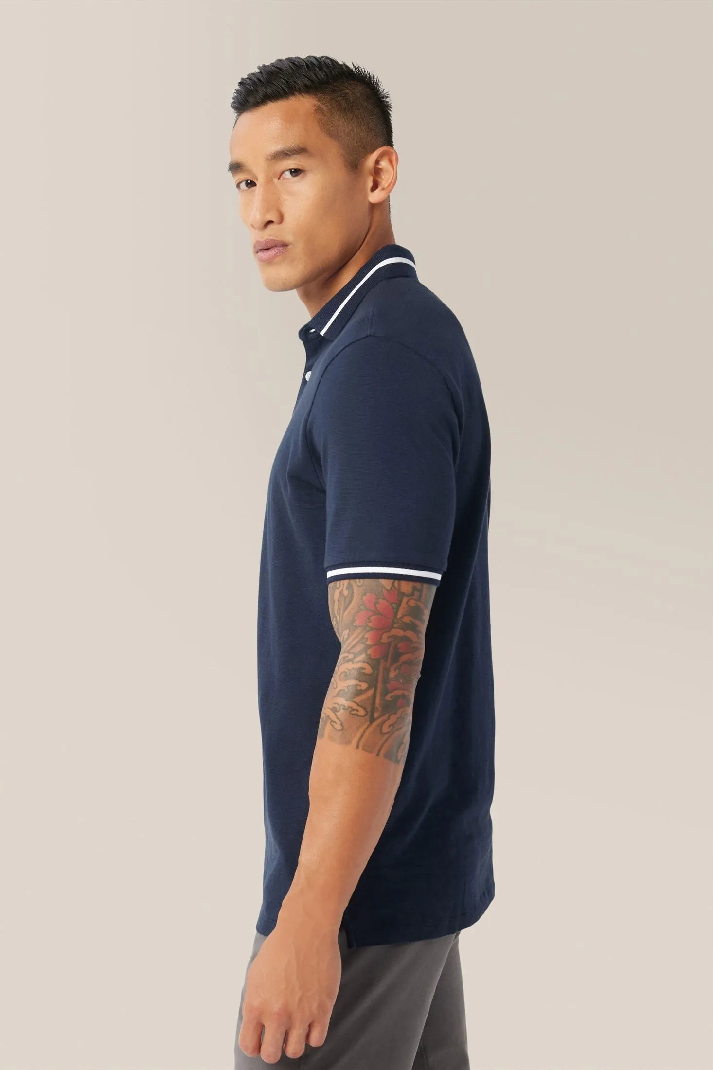 Match Point Polo | Soft Slub Jersey