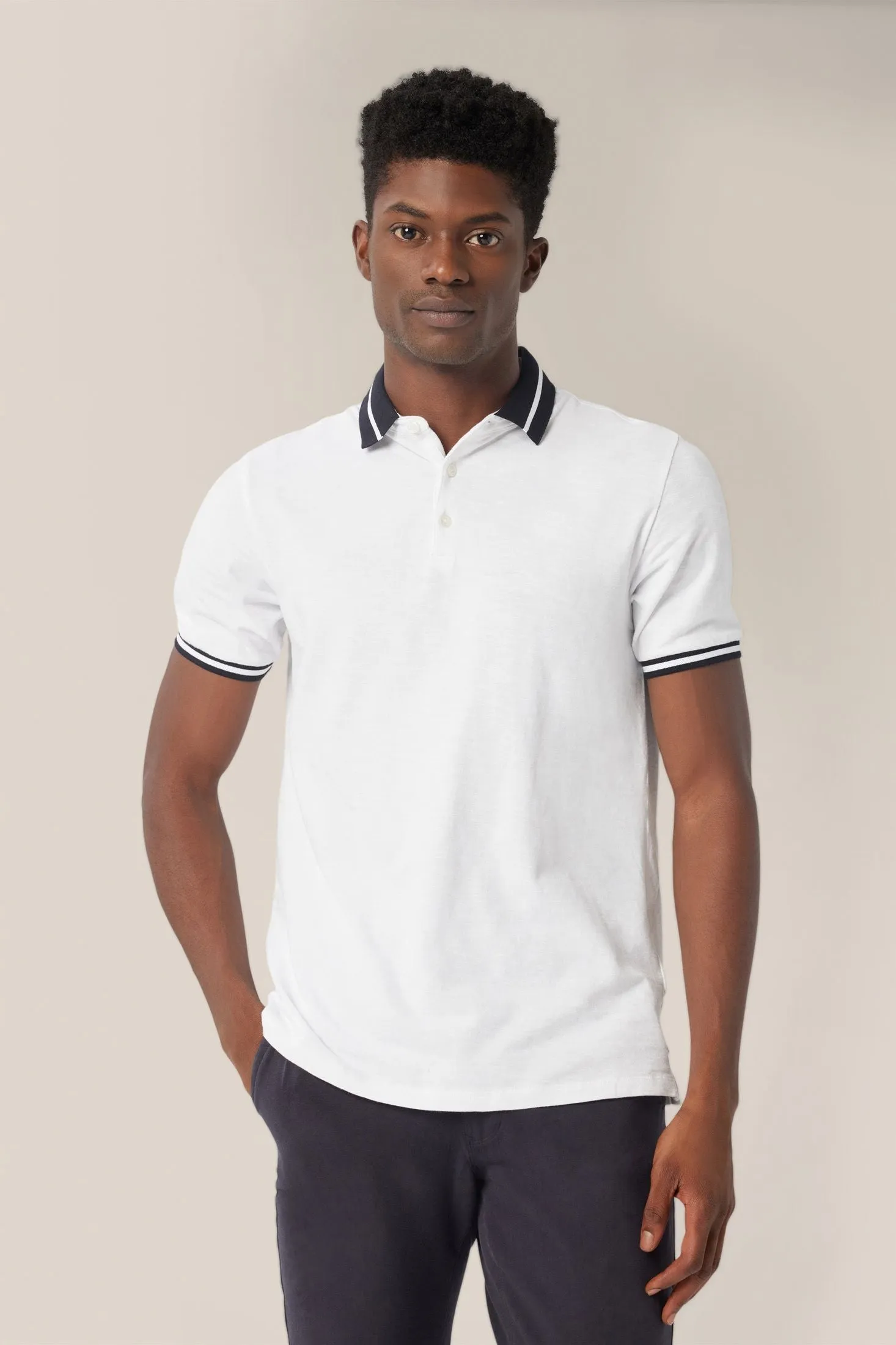 Match Point Polo | Soft Slub Jersey