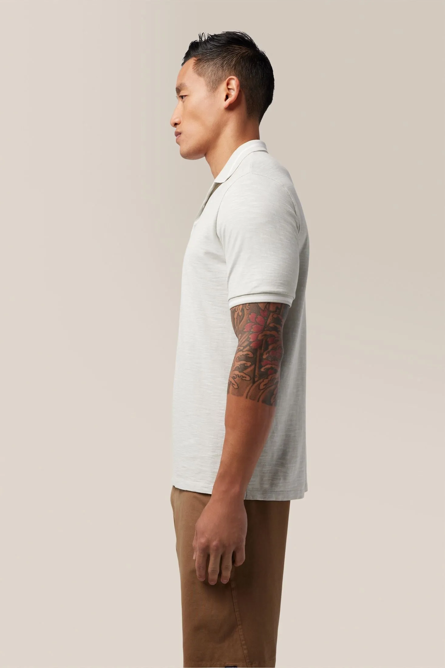 Match Point Polo | Soft Slub Jersey