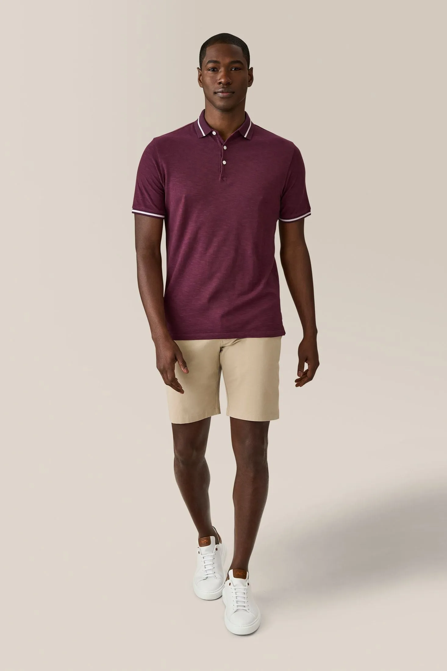 Match Point Polo | Soft Slub Jersey