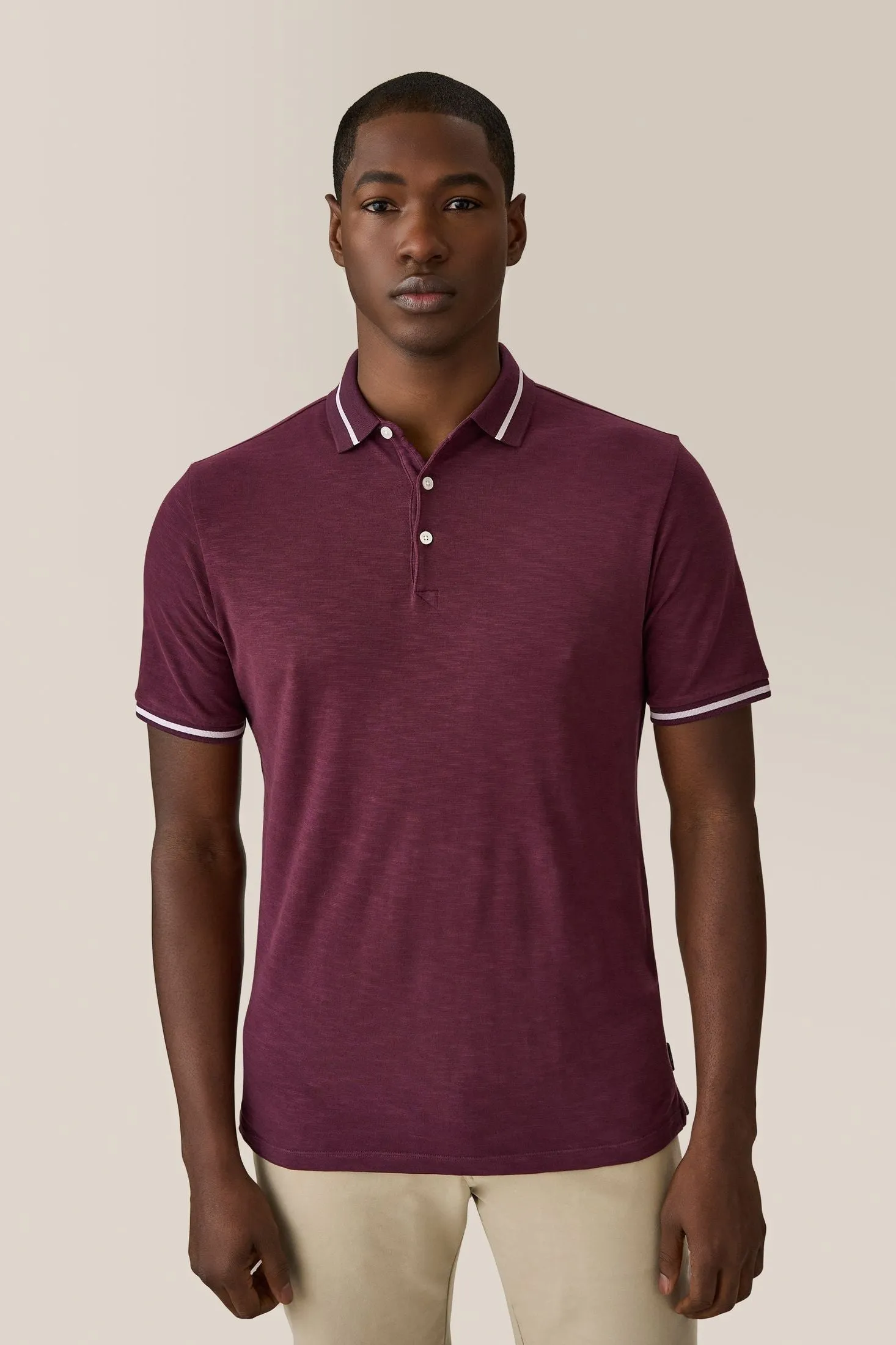 Match Point Polo | Soft Slub Jersey