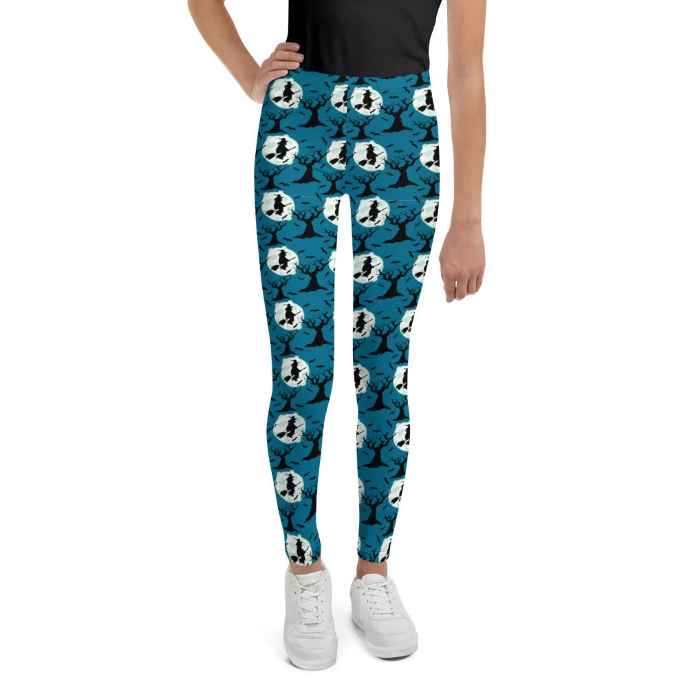 Midnight Witch All-Over Print - Youth Leggings