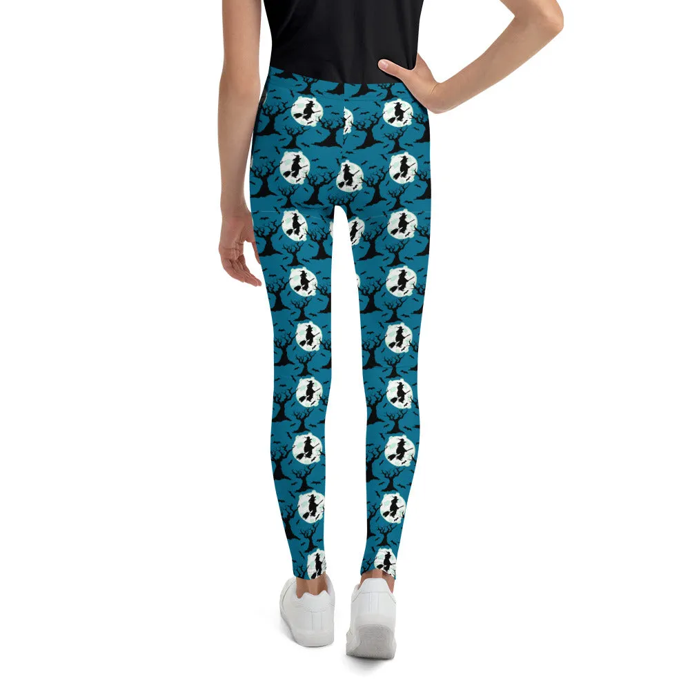 Midnight Witch All-Over Print - Youth Leggings