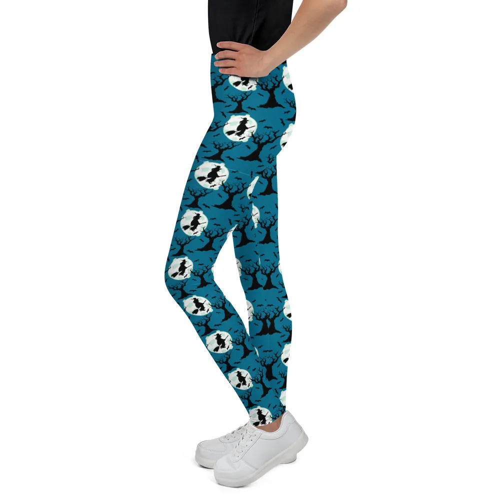 Midnight Witch All-Over Print - Youth Leggings