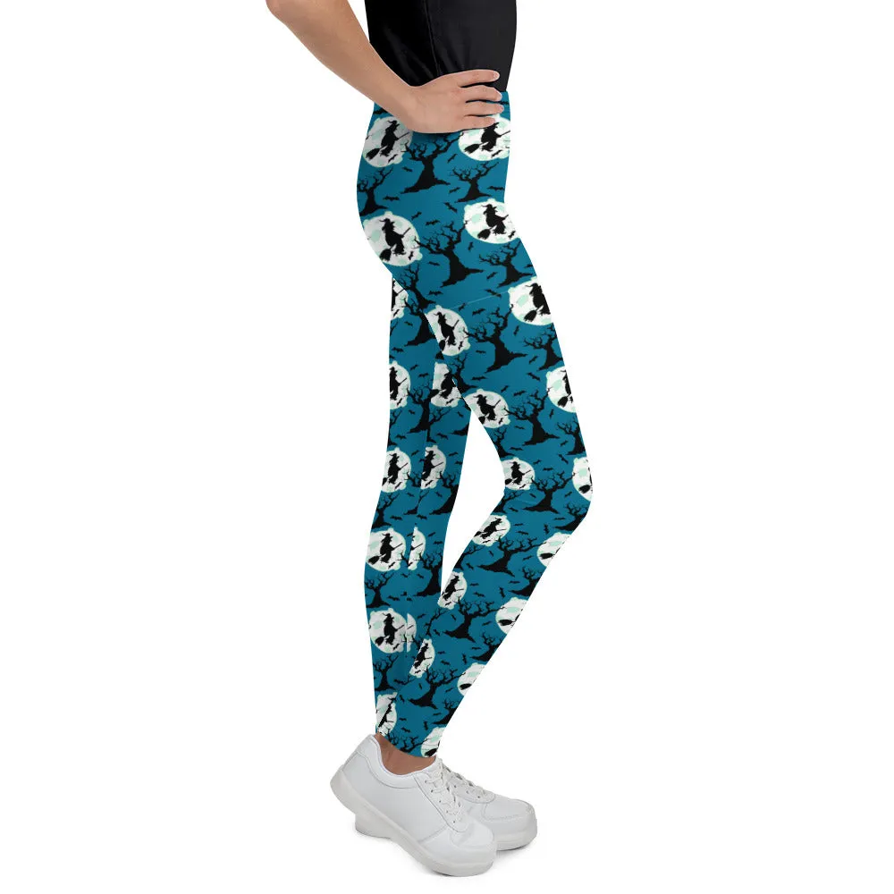 Midnight Witch All-Over Print - Youth Leggings