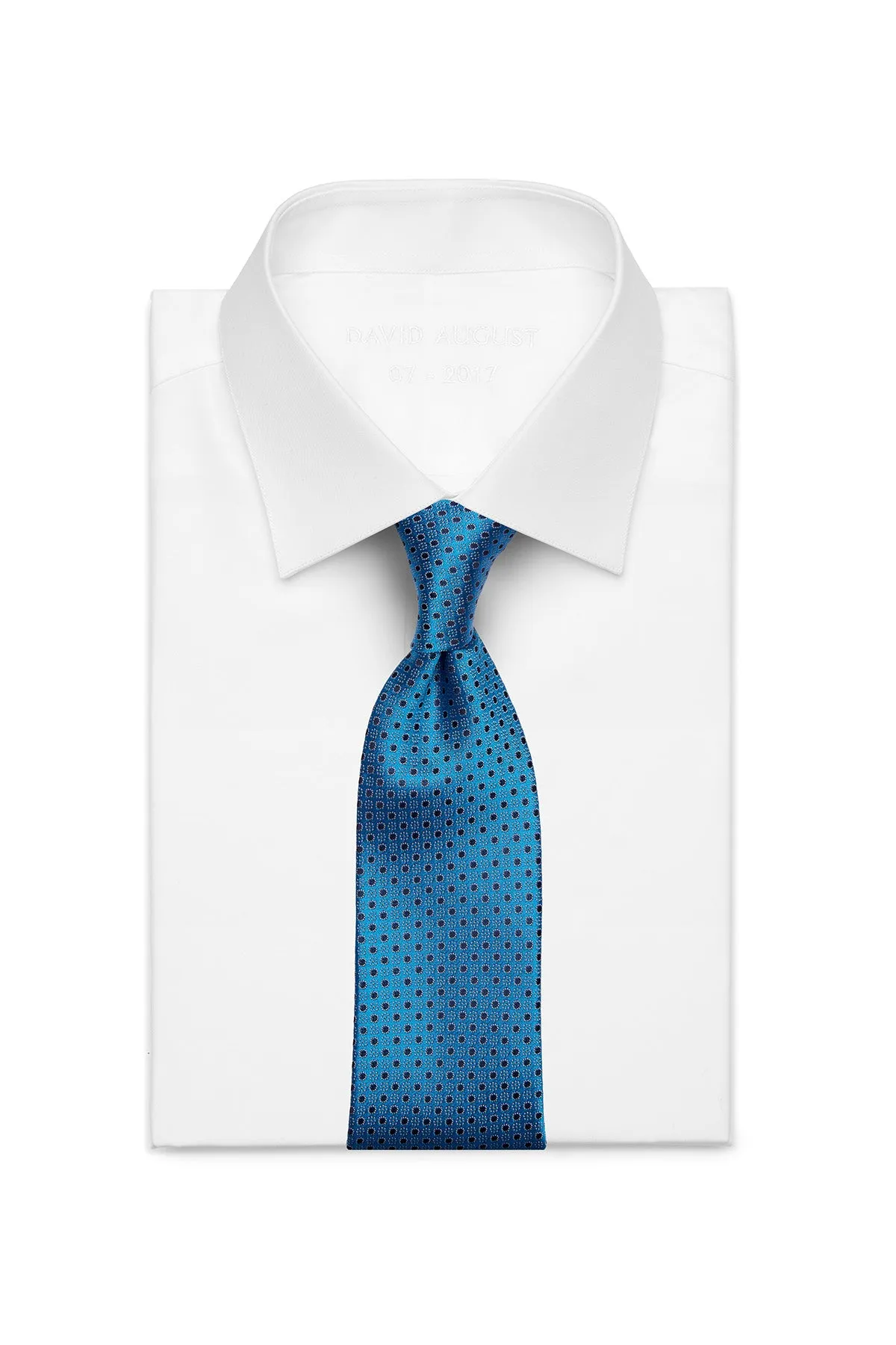 Miracles For Kids Exclusive Silk Jacquard Tie - Blue