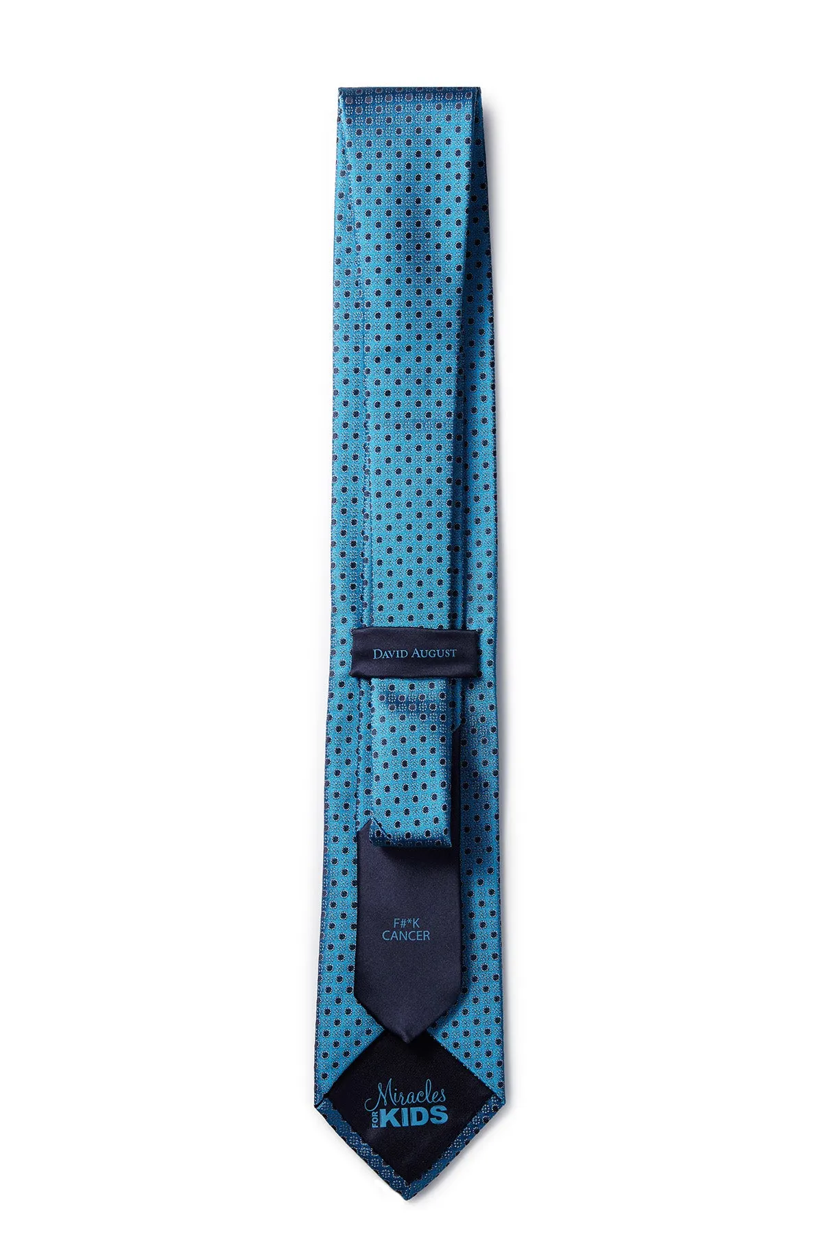 Miracles For Kids Exclusive Silk Jacquard Tie - Blue