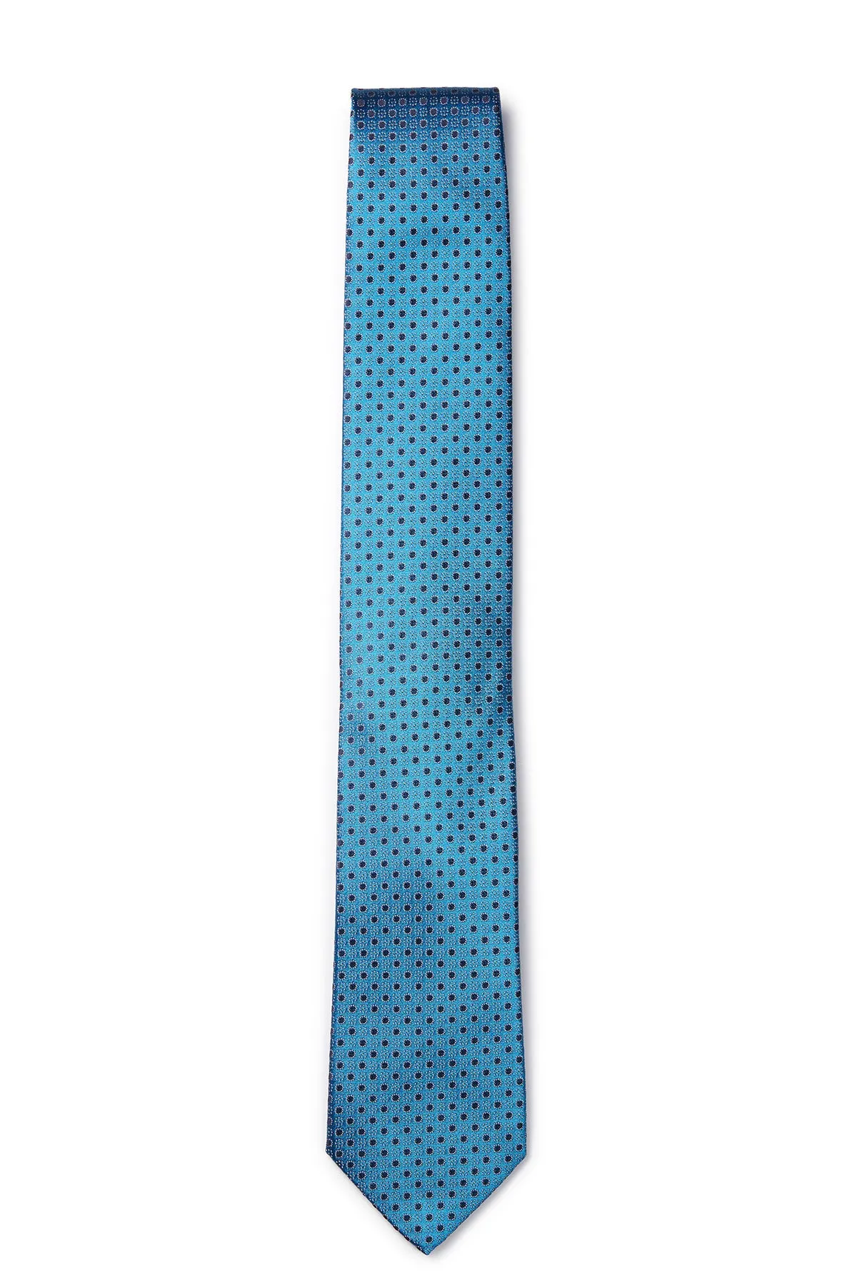 Miracles For Kids Exclusive Silk Jacquard Tie - Blue