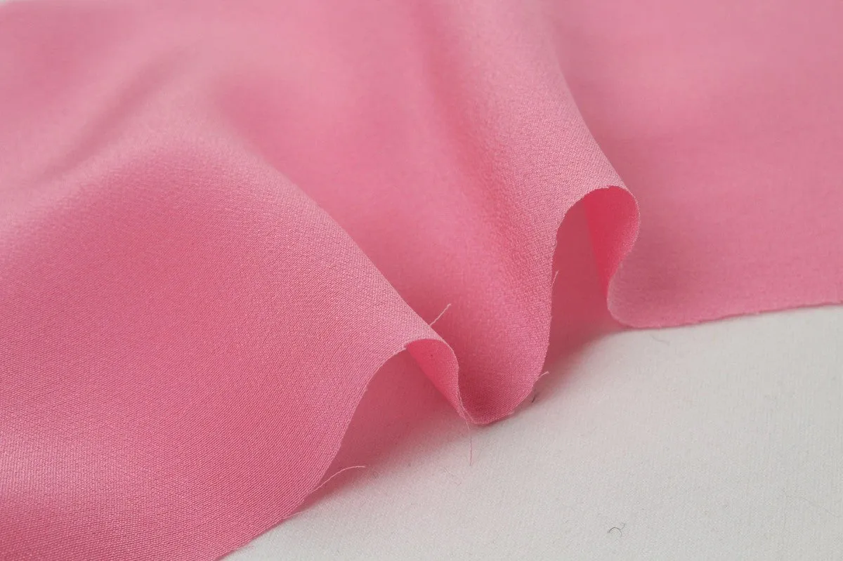 Natural Silk Crepe de Chine - Light-Weight - 14 Colors Available