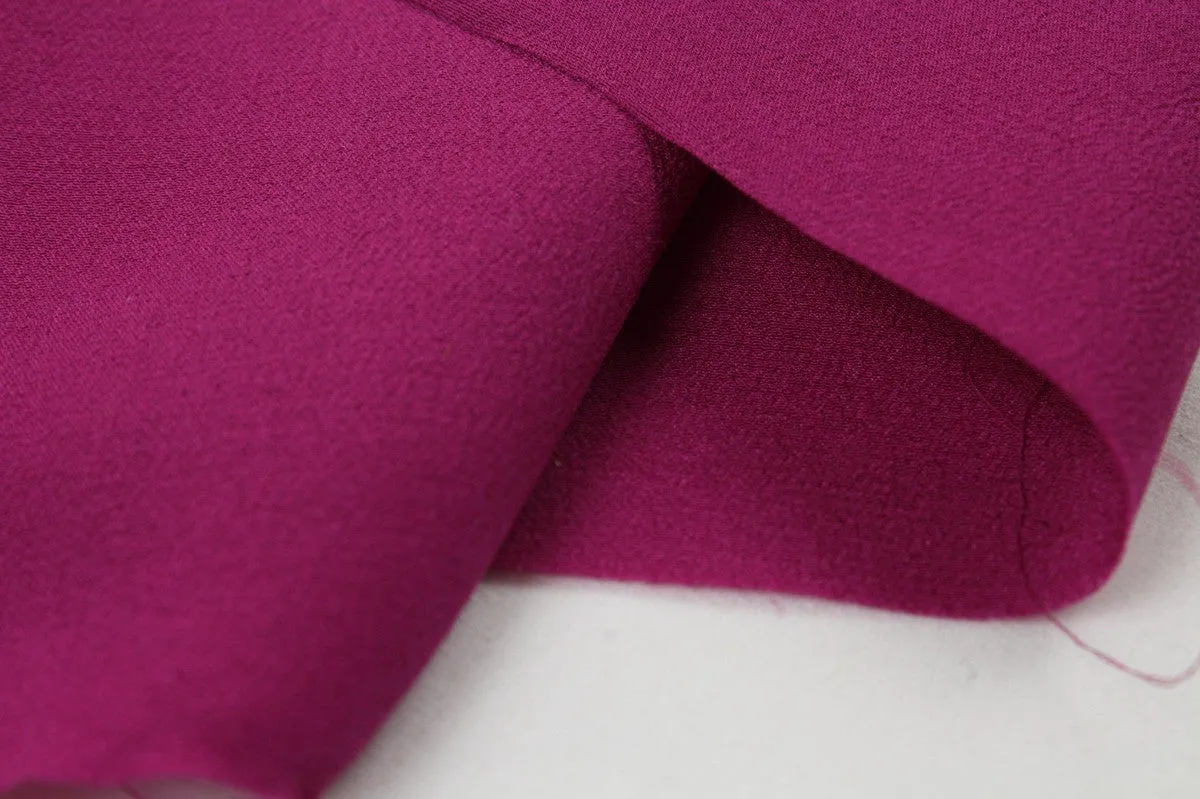 Natural Silk Crepe de Chine - Light-Weight - 14 Colors Available