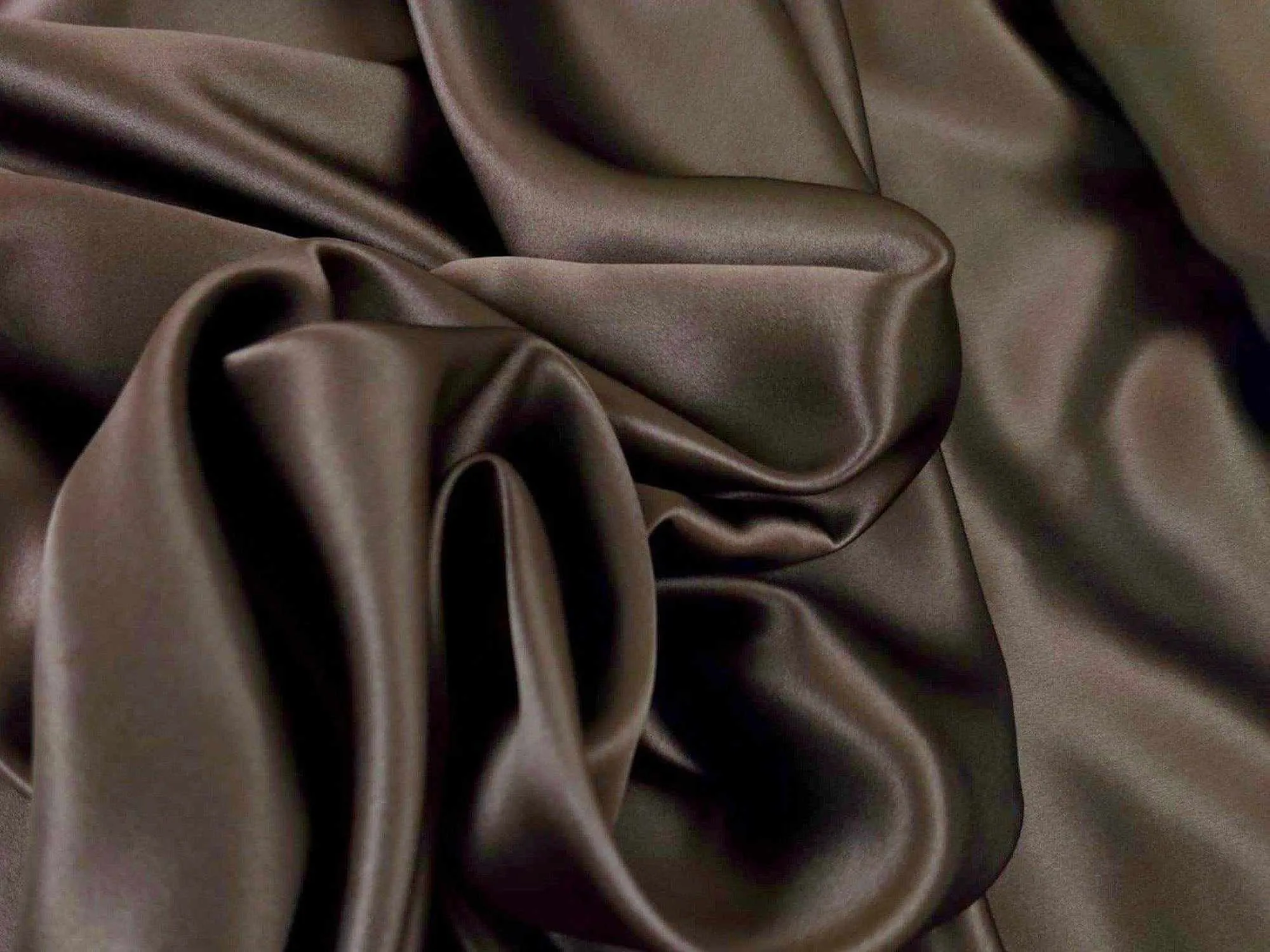 Natural Silk Satin with Elastane - 15 Colors Available