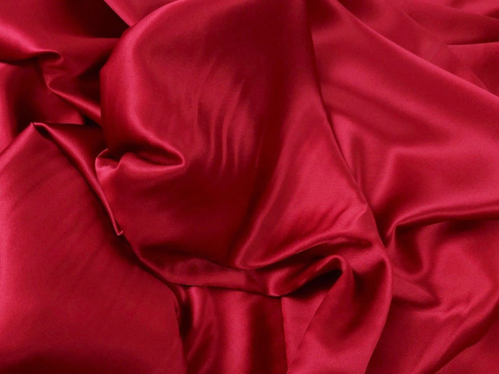 Natural Silk Satin with Elastane - 15 Colors Available