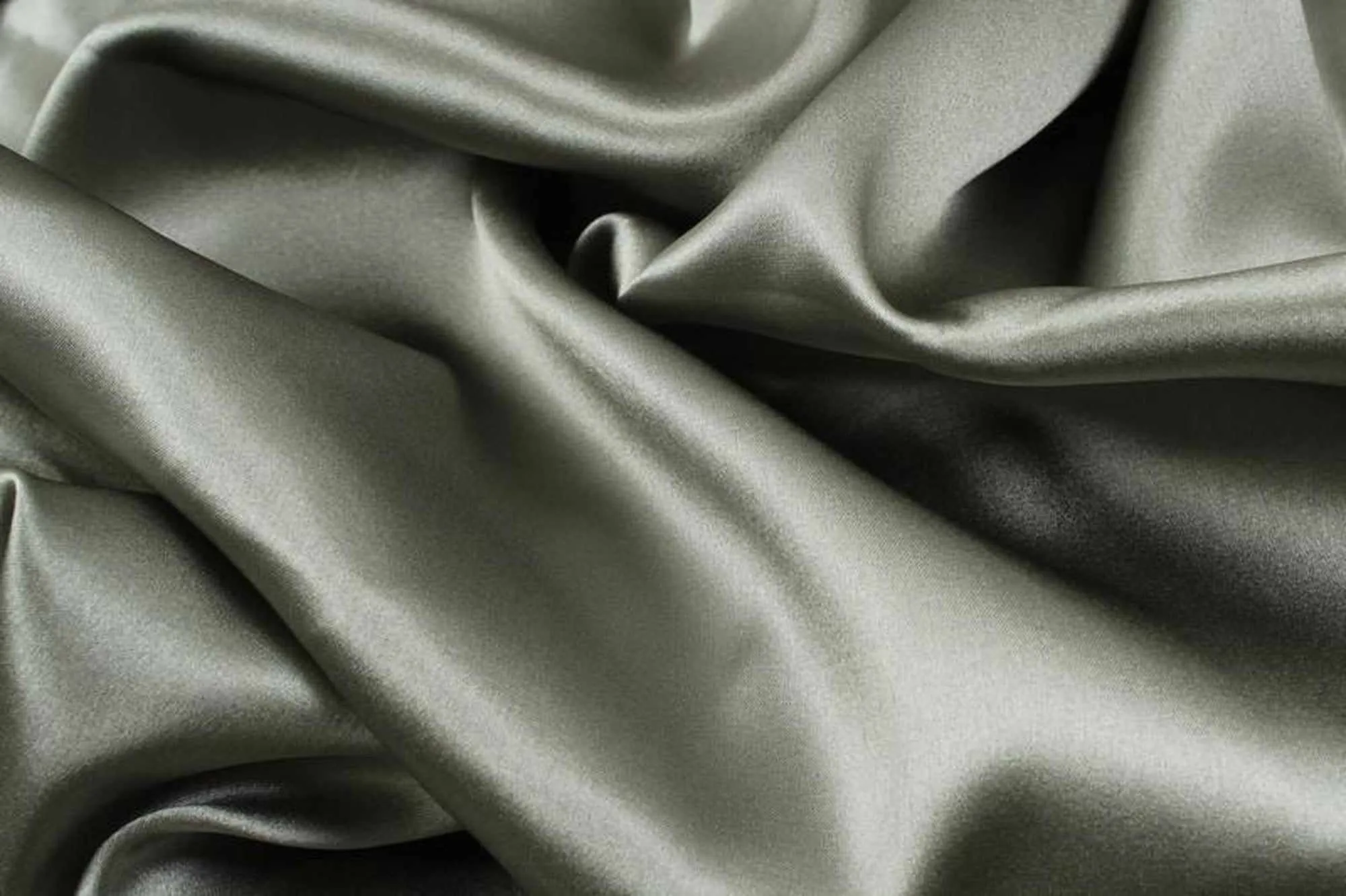 Natural Silk Satin with Elastane - 15 Colors Available