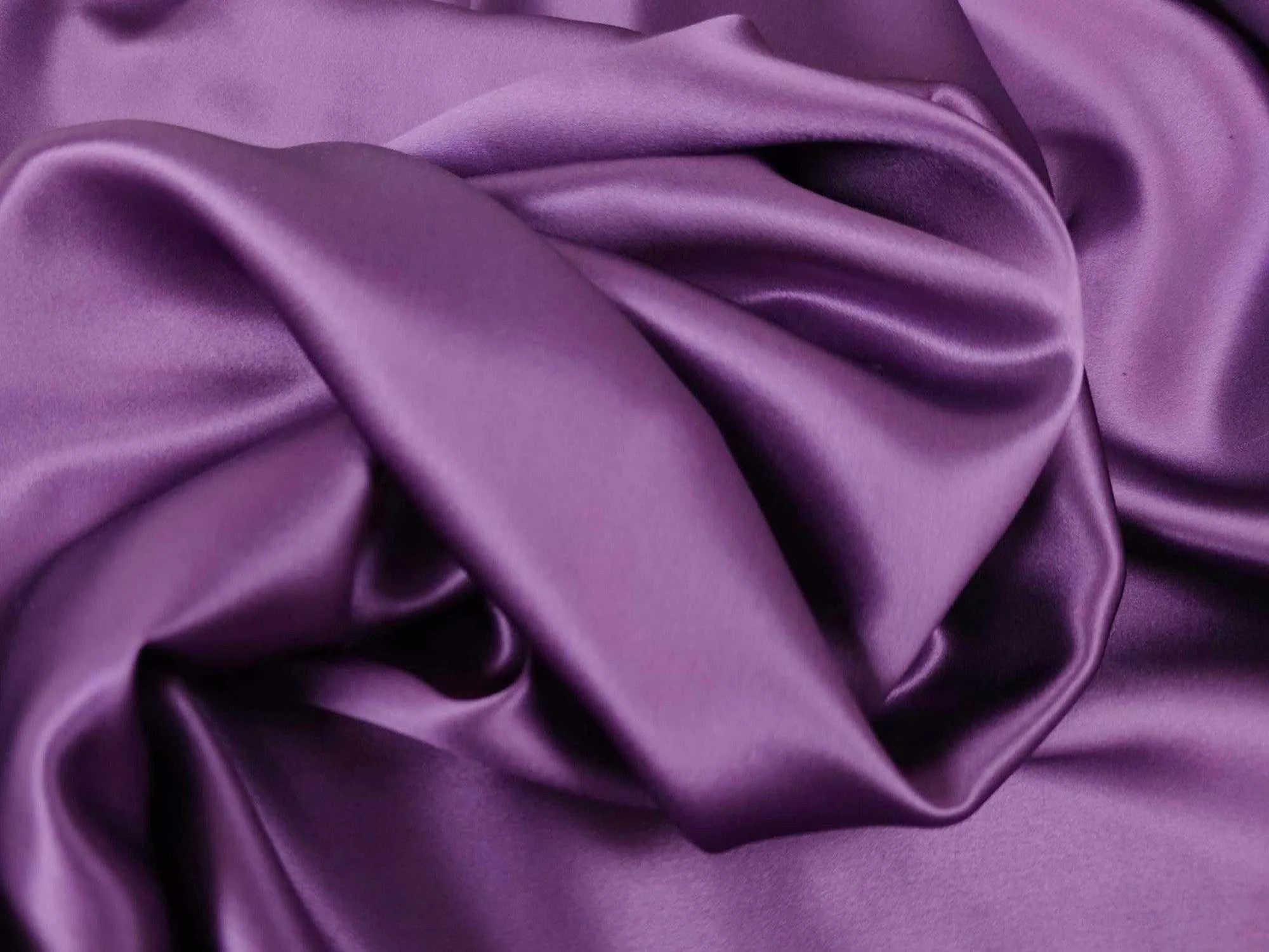 Natural Silk Satin with Elastane - 15 Colors Available