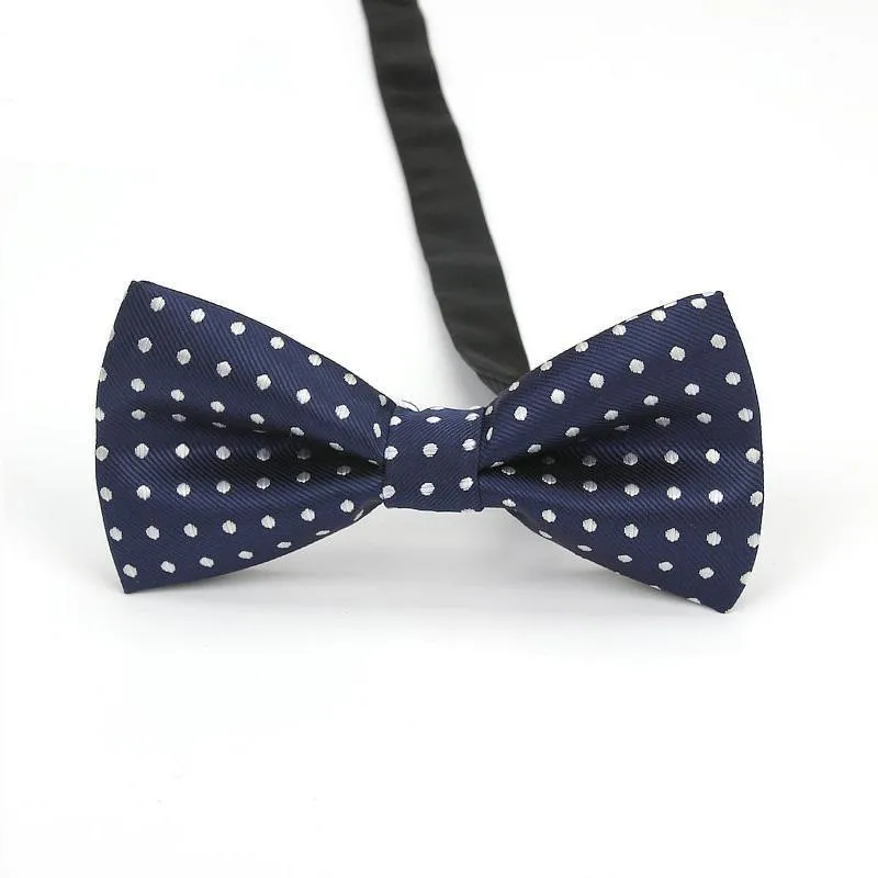 Polka Dot Bow Tie Pre-Tied