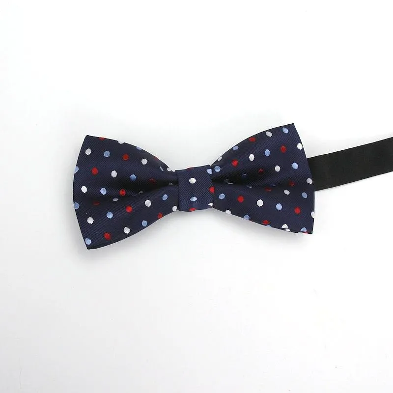 Polka Dot Bow Tie Pre-Tied