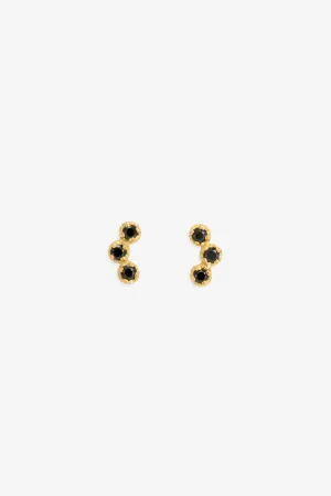 Satomi Kawakita Black Diamond Orion Earrings