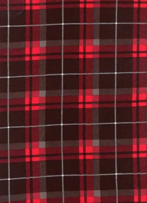 SUPER SOFT POLYESTER SPANDEX DBP / DTY BRUSHED PLAID [NFP190527-009]