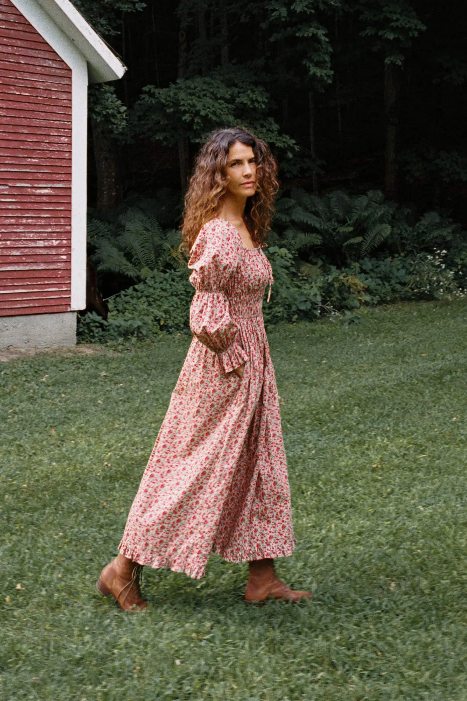 The Adelia Dress | Apple Harvest