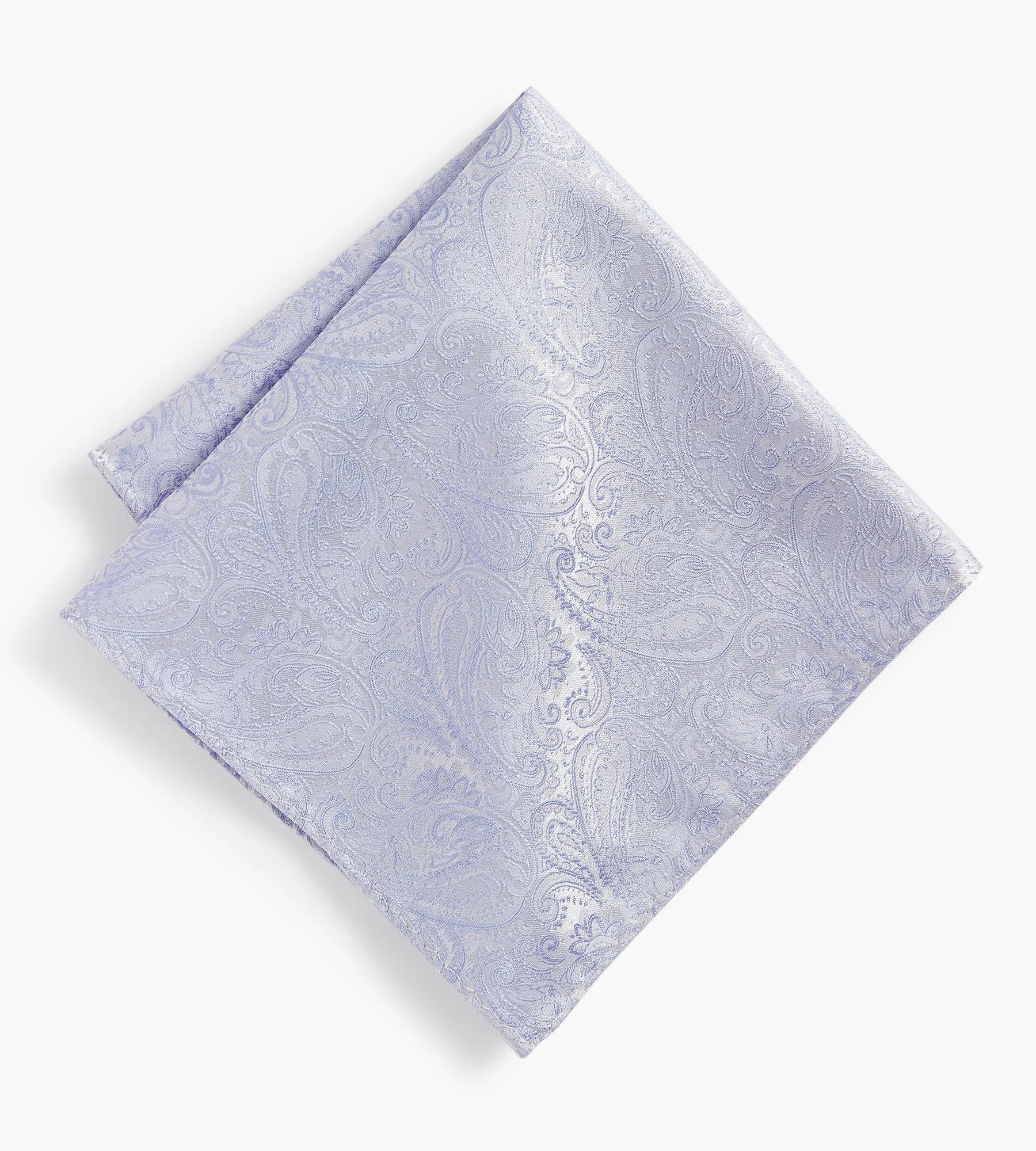 Tonal Paisley Pocket Square