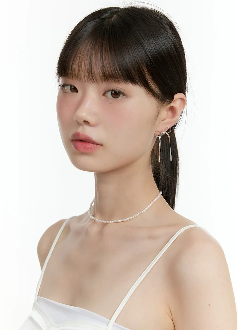 Wave Ribbon Earrings IG406