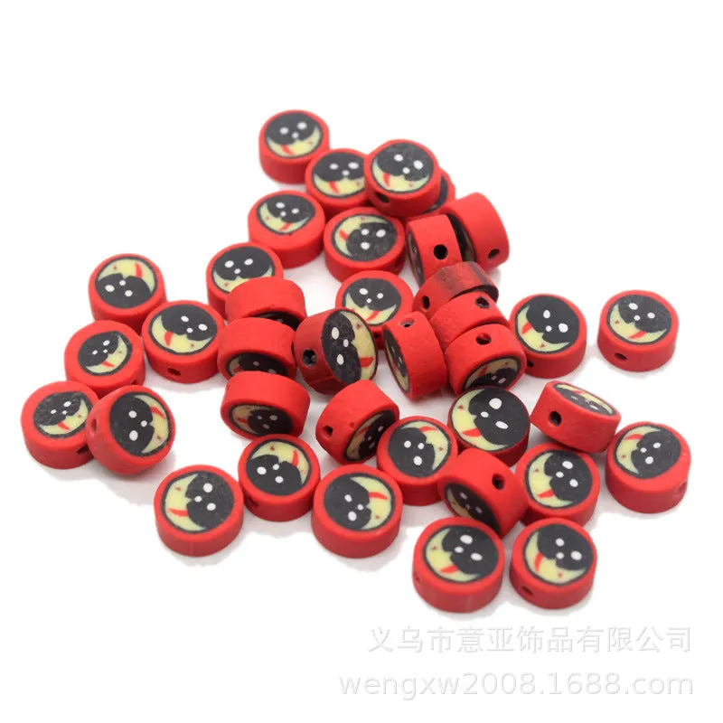 Wholesale 1000pcs/pack Spaceship Soft Pottery Beads